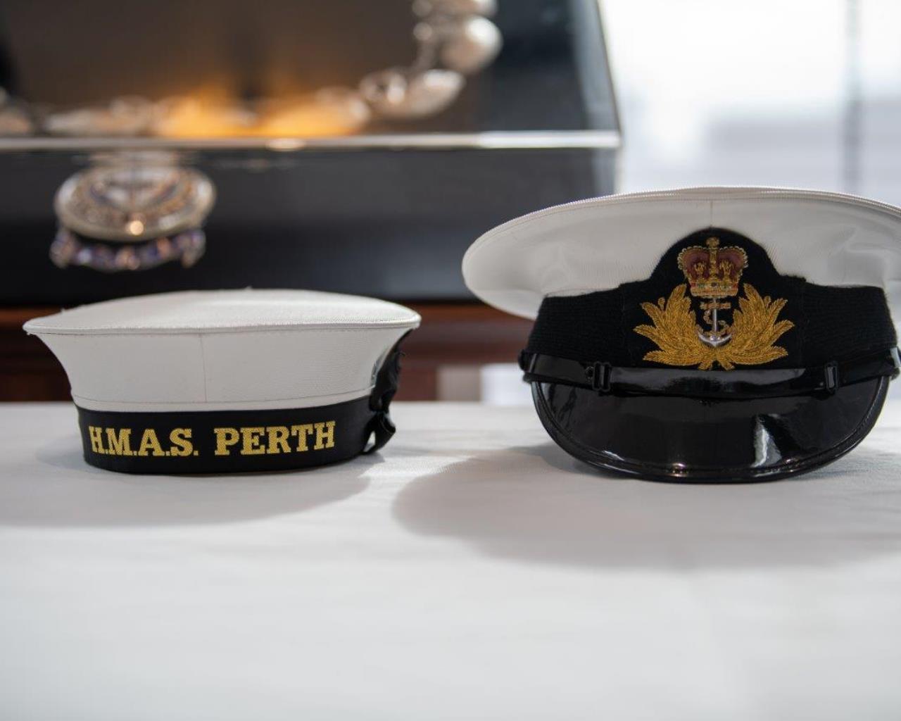 HMAS Perth cap