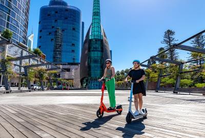 escooters in the City of Perth