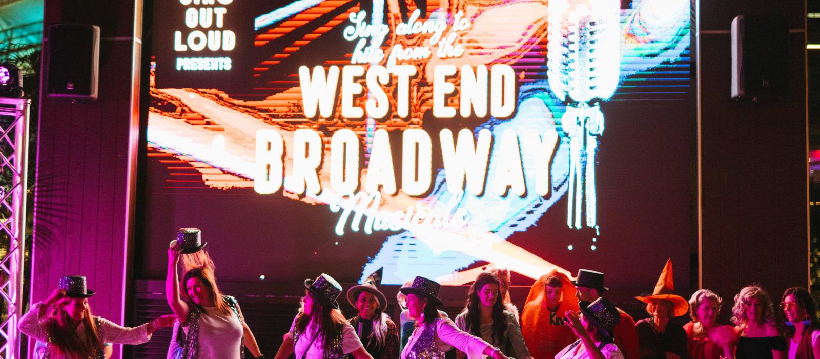 West End Vs Broadway Musical Hits sing-along show