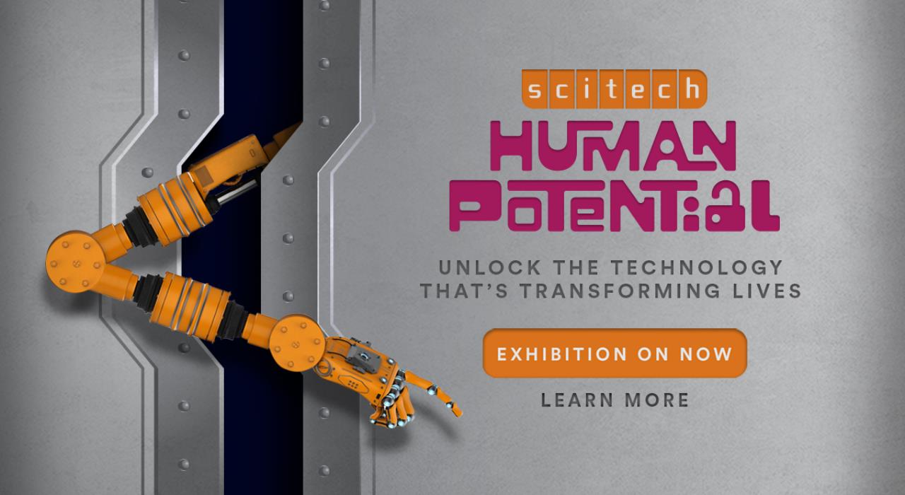 Scitech's new exhibit - Human Potential
