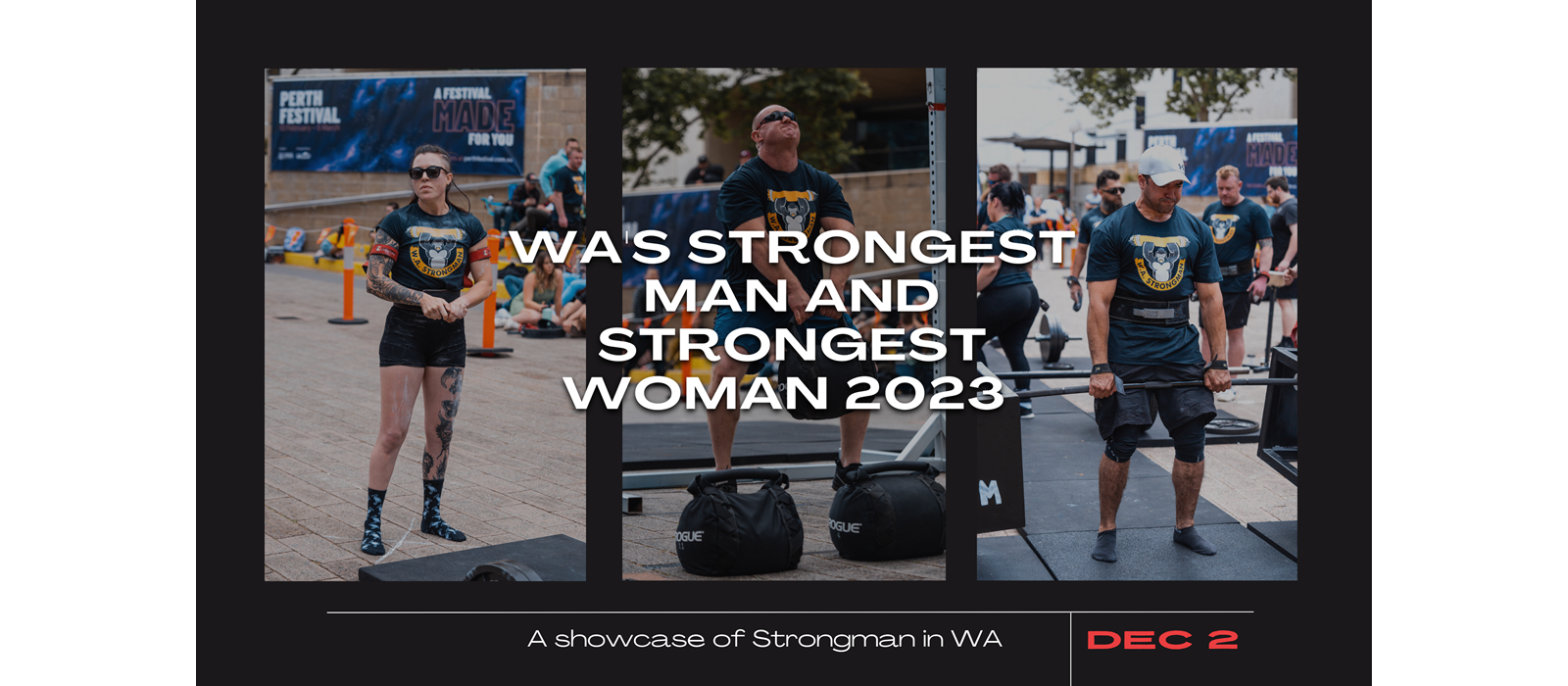 WA's Strongest Man and Woman State Championships 2023