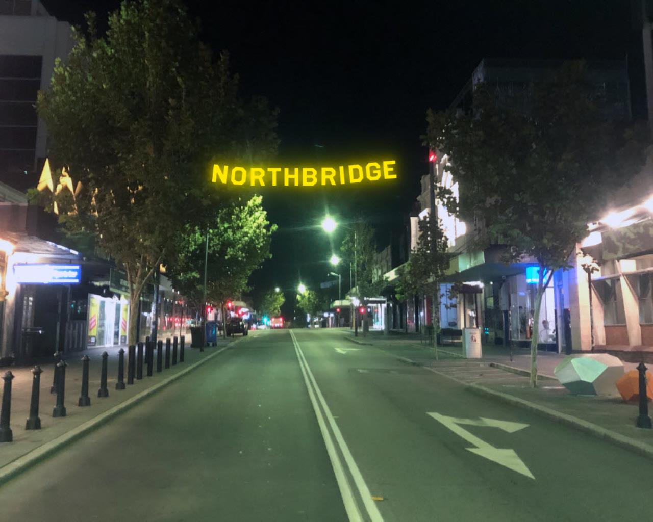 Northbridge sign mock up