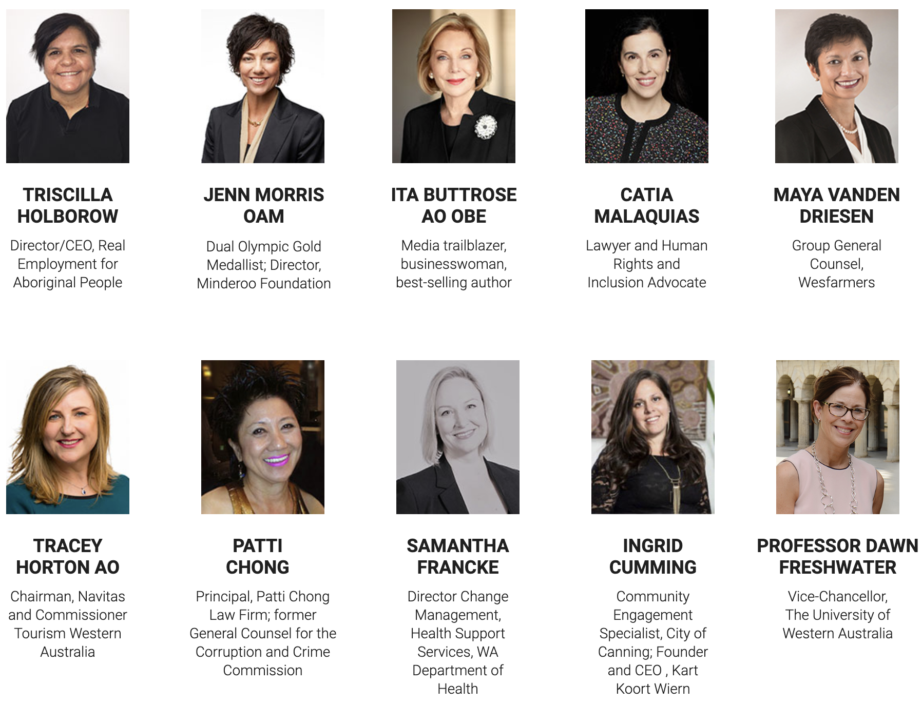 Women and leadership conference perth 2019