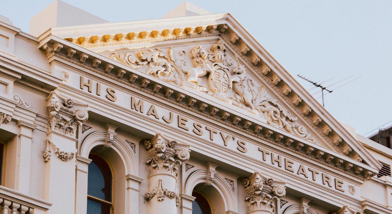 His Majesty’s Theatre in Perth.