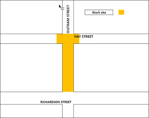 Road Closure - Outram Street West Perth - 10 and 11 February 2024