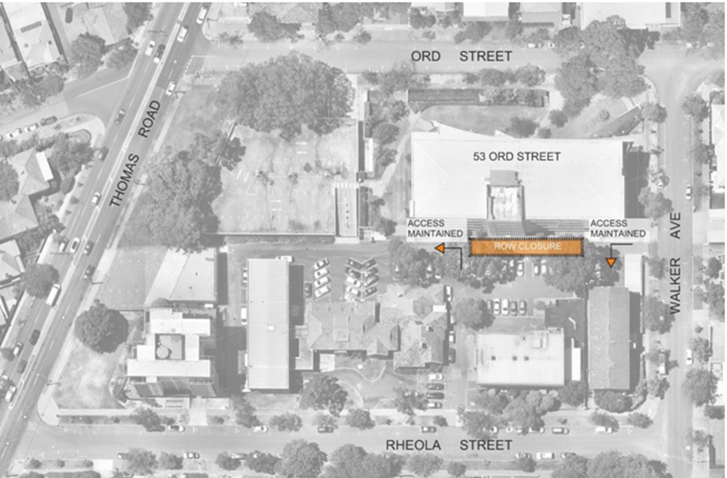 Road Closure - Rheola Street West Perth - 1 February to 1 August 2024
