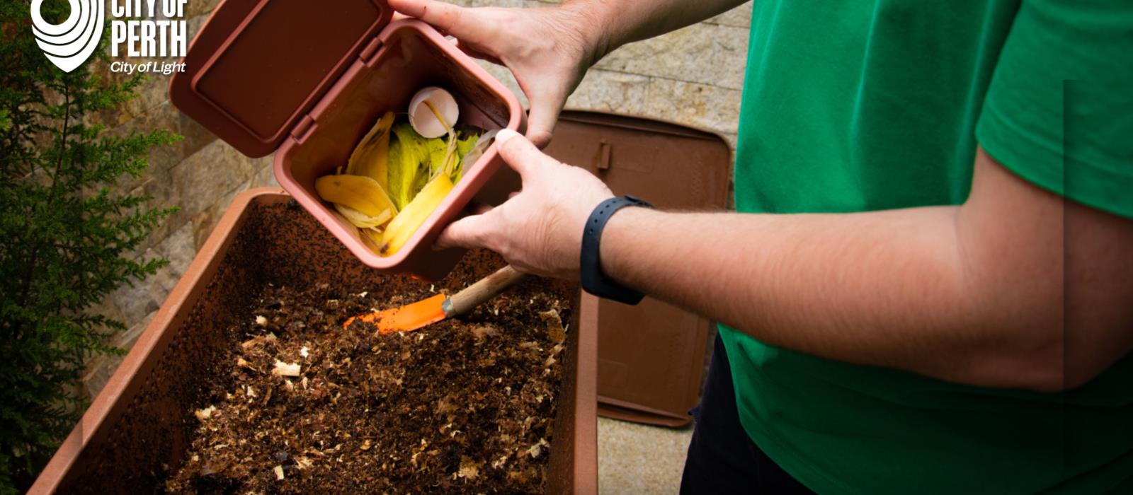 Composting with microbes