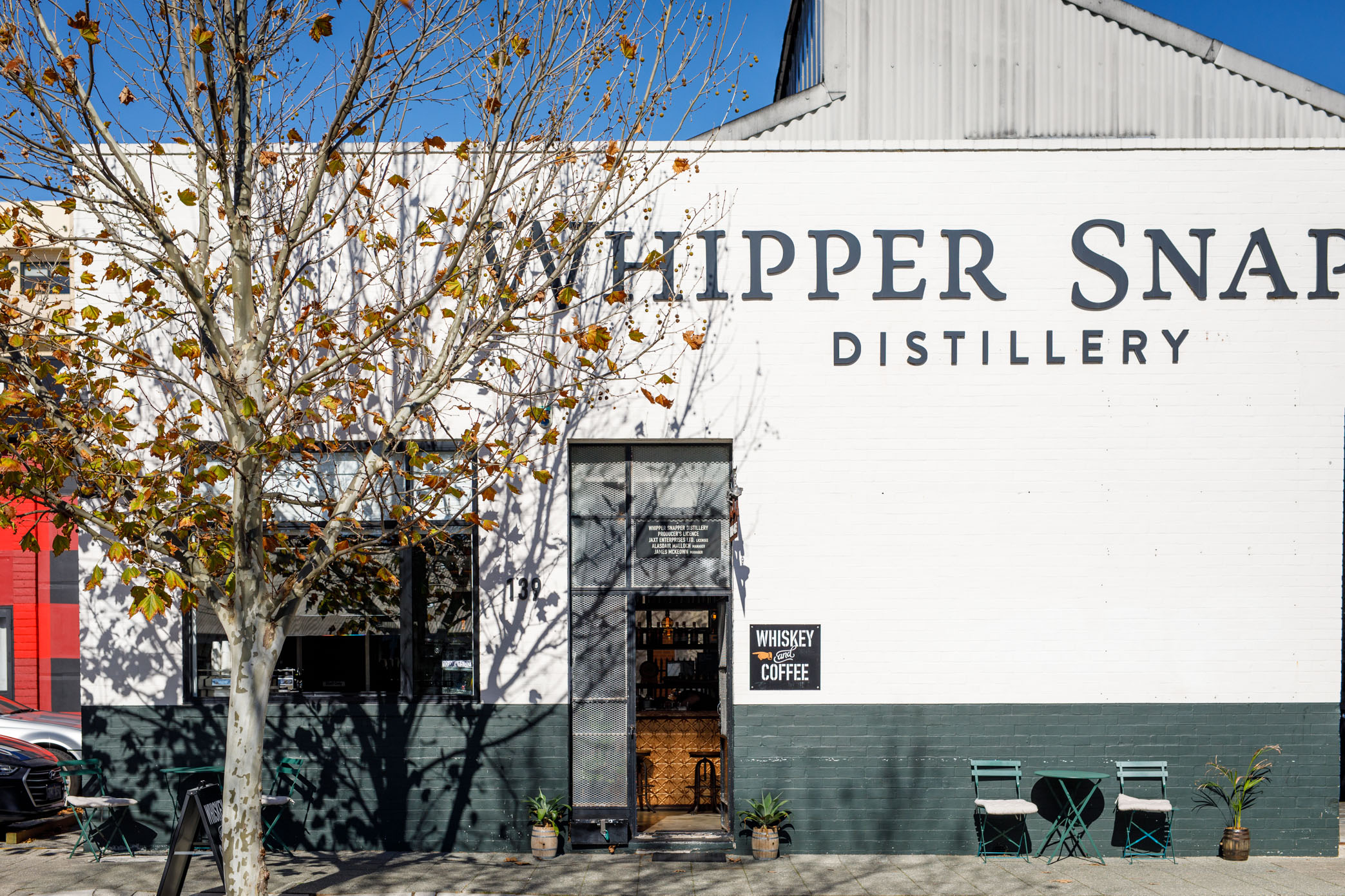 Whipper Snapper Distillery in East Perth
