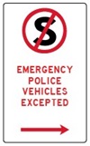 No stopping emergency