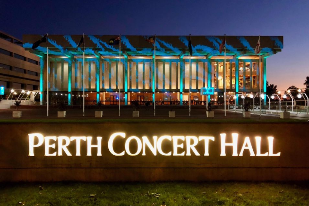 Perth Concert Hall at Night